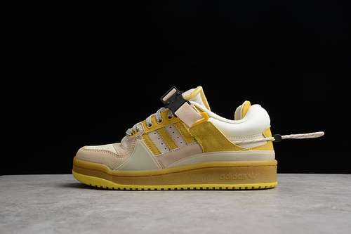 300GW0266BAD BUNNY X FORUM LOW SHOES BEIGEGOLDYELLOWWOMAN3639MAN4044