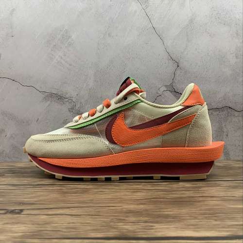 400DH1347100CLOT X SACAI X LDWAFFLE NETORANGE BLAZEDEEP REDGREEN BEANUNISEX3646