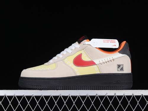 320DZ5355126AIR FORCE 1 LOW 07 FAMILIA SANDDRIFTUNIVERSITY REDLEMON WASHDARK SMOKE GREY