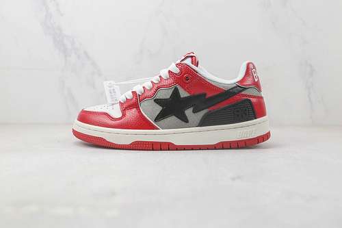 300BAPE STA LOW REDBLACKGREYWHITEWOMAN3639MAN4045