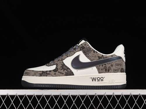 340ZG0088811AIR FORCE 1 LOW 07 HACKER BEIGEBROWNBLACKWOMAN3639MAN4045