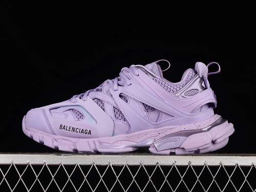 500W3FE35500BALENCIAGA TRACK SNEAKER TESS S GOMMA RES BI PURPLEBLACKUNISEX3647