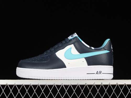260DM0409400AIR FORCE 1 LOW 07 BLACKBLUEWHITEORANGEWOMAN3639MAN4045