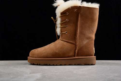430UGG HIGH BOOTS MAROONMAROONWHITEWOMAN3640