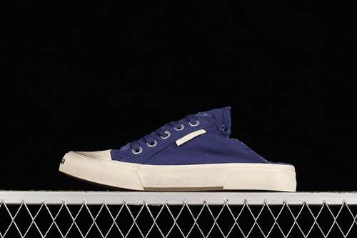 380W1RA28062BALENCIAGA VULC DESTR CANVAS SHOES NAVY BLUENAVY BLUEWHITEUNISEX3546