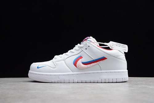 878595AA3832002PARRA X SB DUNK LOW WHITEPINK ROSEGYM REDWOMAN3639MAN4045