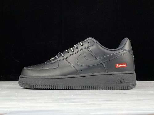 380CU9225001OWF AIR FORCE 1 LOW X SUPREME MINI BOX LOGO BLACKBLACKUNISEX36475