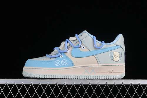 340KS6869777KAWS AIR FORCE 1 07 LOW GREYBLUEWOMAN3639MAN4045