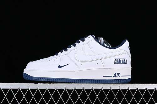 320KT1659007KITH AIR FORCE 1 07 LOW WHITEBLACKBLUEWOMAN3639MAN4045