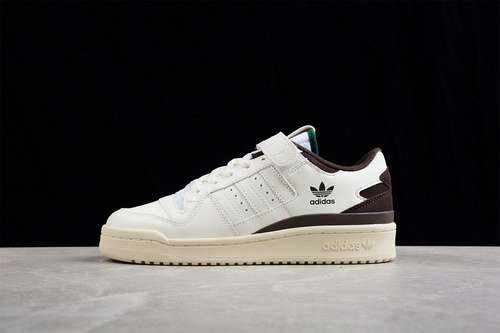 250GZ8959FORUM 84 LOW SHOES CREAM WHITECOLLEGIATE GREENSILVER METALLICUNISEX3645