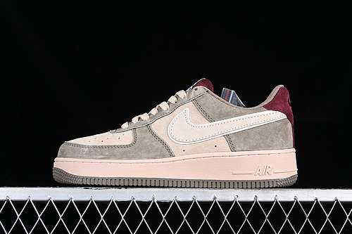 340AV0383229AIR FORCE 1 LOW GREYBROWNREDWOMAN3639MAN4045