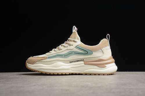 360BALENCIAGA TESS SGOMMA SNEAKERS BEIGELIGHT KHAKIFRESH GREENMAN3944