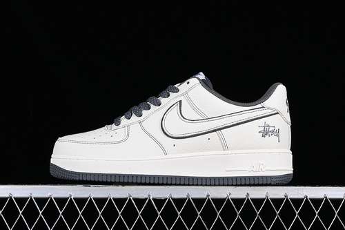 340UN1635111STUSSY X AIR FORCE 1 LOW BEIGEBLACKWHITEWOMAN3639MAN4045
