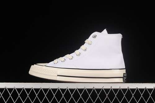 210A02304CCHUCK TAYLOR ALL STAR 70S HIGH 1970 WHITEWHITEBLACKWOMAN3539MAN4044