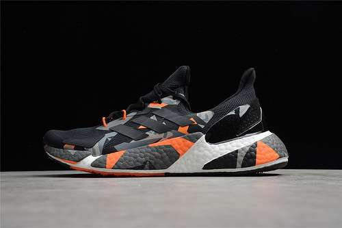 320FW8413X9000L4 SHOES CORE BLACKCORE BLACKSIGNAL ORANGEWOMAN3639MAN4045