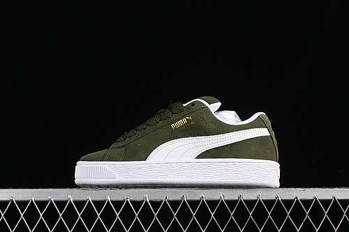 24039520513PUMA SUEDE XL DARK OLIVEWHITEWOMAN35539MAN4045