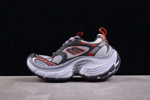 500W2W2MV20311BALENCIAGA TRACK SNEAKER WHITEBLACKREDGREYWOMAN3539MAN4046