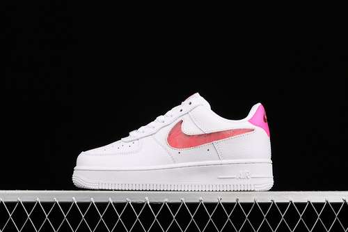 300CV8482100AIR FORCE 1 LOW 07 SE LOVE FOR ALL WHITEBLACKCLEARSUNSET PULSEWOMAN3640