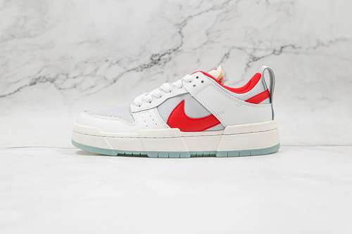 300CK6654101SB DUNK LOW DISRUPT SUMMIT WHITEGYM REDPHOTON DUSTSAILUNISEX3645