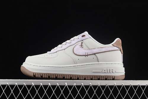 320DD9605500AIR FORCE 1 LUXE DYED WHITEWHITEKHAKIMAN4046