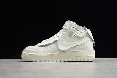 350DC3601100AIR FORCE 1 MID X CDG WHITEWHITEWHITEWOMAN3639MAN4045