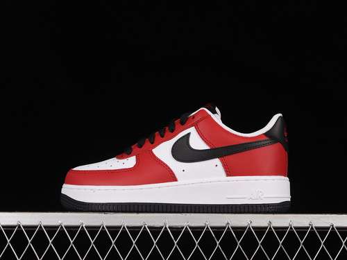 300FD0300600AIR FORCE 1 LOW 07 GS TEAM REDWHITEBLACKWOMAN3639MAN4045