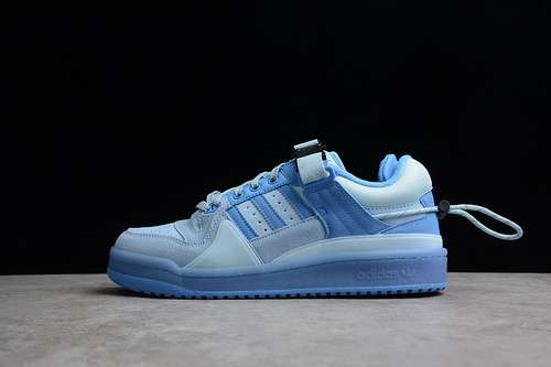 300GW0267BAD BUNNY X FORUM LOW SHOES BLUEBLUEBLACKWOMAN3639MAN4044