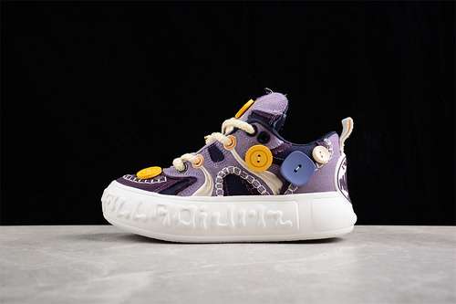 440PALLADIUM BUTTONED SHOES PURPLEWHITEBLACKYELLOWBLUEWOMAN3539MAN4045