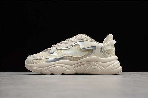 280T12W135205FBSFILA FASHION SHOES BEIGEBEIGESILVERWOMAN35539MAN4045