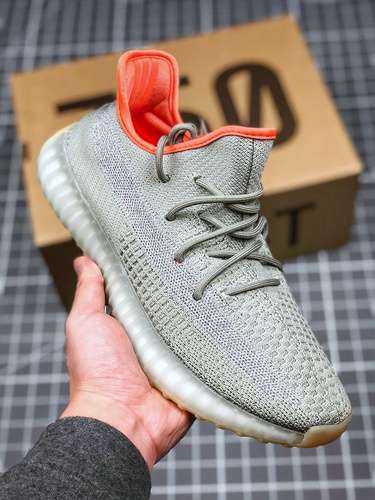 260FX9035YEEZY BOOST 350 V2 DESERT SAGE LIGHT GREYORANGEWOMAN3639MAN4045