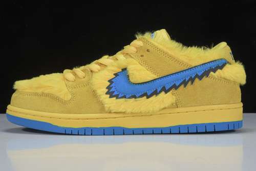 550CJ5378700GRATEFUL DEAD X SB DUNK LOW YELLOW BEAR OPTI YELLOWBLUE FURY