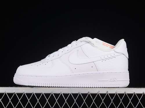 300DZ4711100AIR FORCE 1 LOW 07 COLOR OF THE MONTH REPTILIAN LEATHER WHITEMETALLIC GOLD