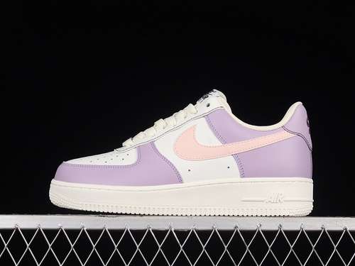 300DQ6810286AIR FORCE 1 LOW 07 LIGHT PURPLEBEIGELIGHT PINKWOMAN3639MAN4045