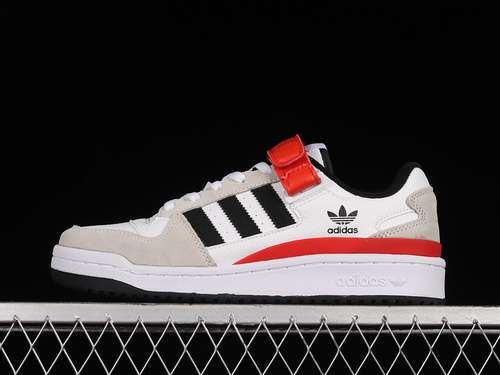 270GY3249FORUM 84 LOW SHOES WHITEGREYREDBLACKWOMAN3639MAN4045