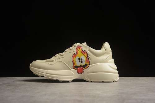 580GUCCI RHYTON VINTAGE YELLOWREDWOMAN3539MAN4044
