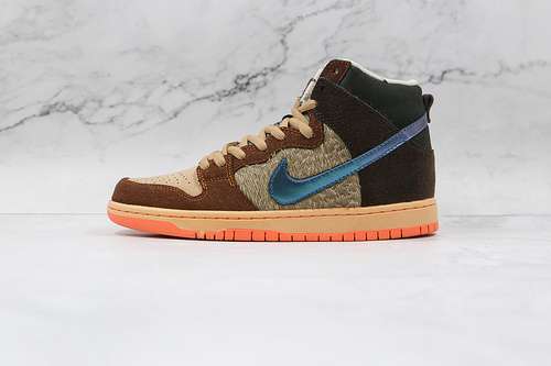 500DC6887200CONCEPTS X DUNK HIGH PRO SB TURDUNKEN RATTANPARACHUTE BEIGEORANGE CHALKBROWN