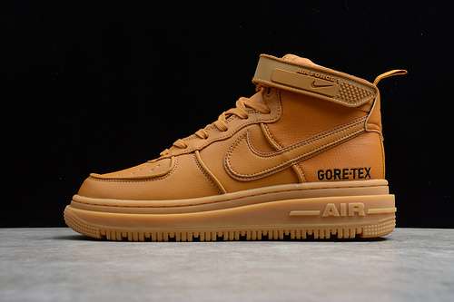 340CT2815200AIR FORCE 1 HIGH GORETEX BOOT FLAXWHEATGUM LIGHT BROWNUNISEX3645