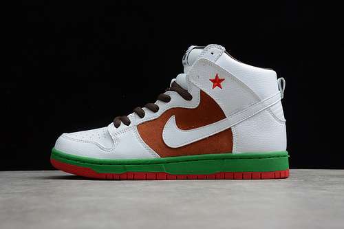460313171201SB DUNK HIGH SB CALI WHITEREDGREENWOMAN3639MAN4045