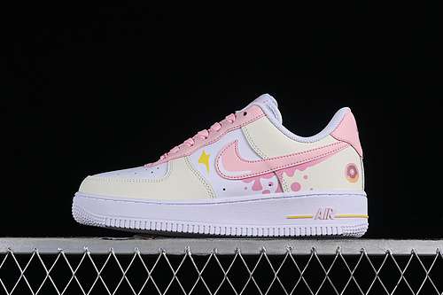 320DV2920123AIR FORCE 1 07 LOW WHITEPINKYELLOWWOMAN35542