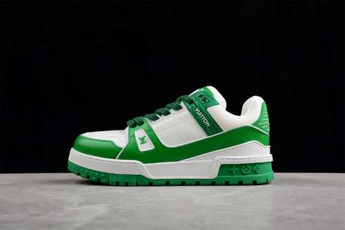 730LV TRAINER SNEAKERS WHITEWHITEGREENWOMAN3540MAN3945