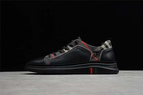 460GUCCI SCREENER GG HIGHTOP SNEAKER BLACKBLACKREDMAN3844