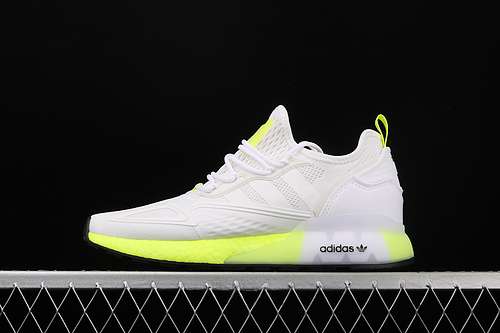 340FW0480ZG ZX 2K BOOST SHOES CLOUD WHITELIGHT YELLOWMAN3945