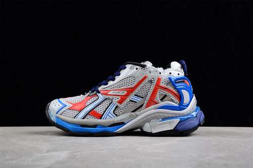 700W3RB61264BALENCIAGA RUNNER KITH FOURCOLOR 70 21SS GREYREDBLUEBLACKUNISEX3546