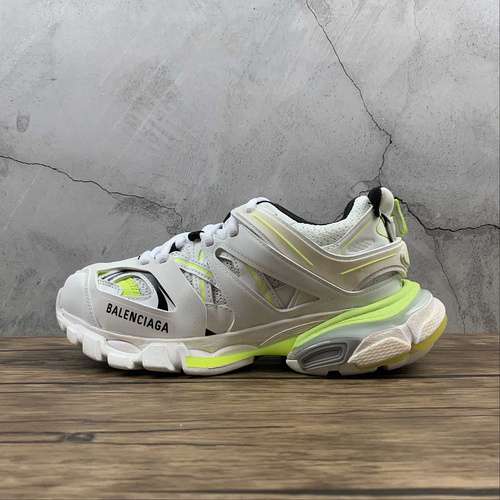 530BALENCIAGA TRACK 30 SNEAKER WHITEWHITEYELLOWWOMAN3539MAN4046