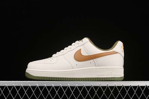 300CT7875994AIR FORCE 1 LOW 07 WHITEBROWNGREENWOMAN3639MAN4045