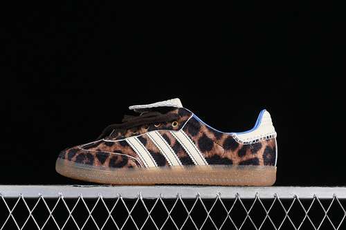 280IE0578WALES BONNER X SAMBA PONY DARK BROWNCREAM WHITEWOMAN3639MAN4045