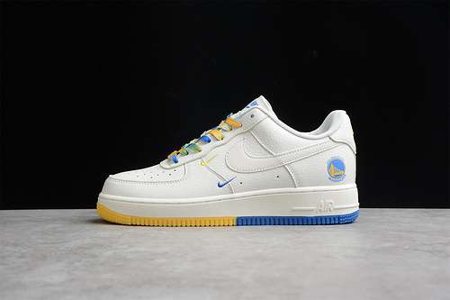 360GS6638150AIR FORCE 1 LOW 07 BEIGEYELLOWBLUEWOMAN3639MAN4045