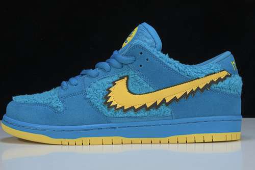 550CJ5378400GRATEFUL DEAD X SB DUNK LOW BLUE BEAR BLUEYELLOWUNISEX3646