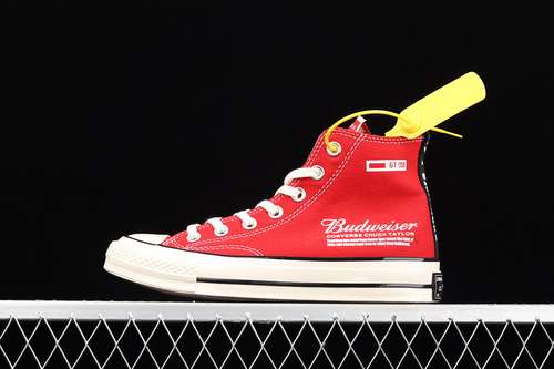 280M9697BUDWEISER X CHUCK TAYLOR ALLSTAR 70S HIGH REDBLACKBEIGEUNSIEX3544