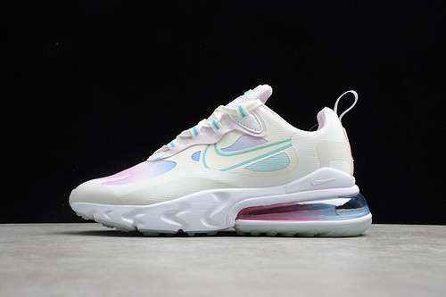 300CK6929100GET AIR MAX 270 REACT SE LIGHT GRADIENTWHITEBLUEPURPLEWOMAN3640